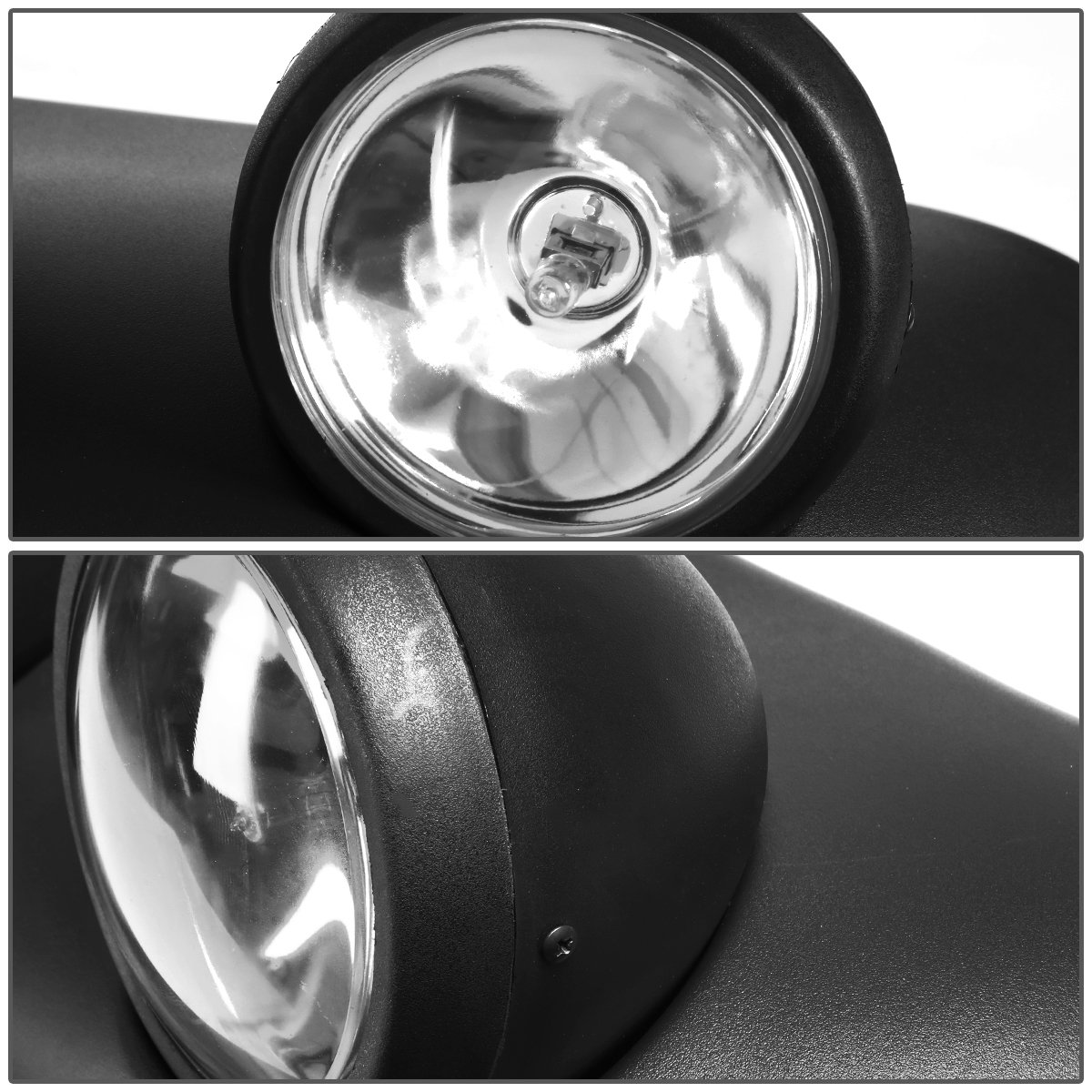 DNA MOTORING FL-ZTL-249-CH Universal Chrome Lens Roof